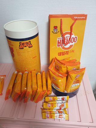 광동생활건강 프리 [광동] VB와 VC를 함유한 멀티 비타민 비타 500 데일리 스틱 180포 — 5점을 준 리뷰어가 2022년 6월 올린 사용 사진