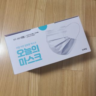 [심폐소생소] 오늘의마스크 KF-AD 비말차단 황사 여름용 마스크 — 5점을 준 리뷰어가 2021년 8월 올린 사용 사진