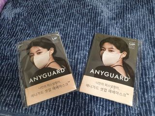 애니가드 셋업메베마스크 (대형 4컬러 + 중형 4컬러) — 4점을 준 리뷰어가 2022년 4월 올린 사용 사진