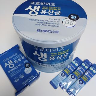 서울약사신협_프로바이오생유산균_2.5G x 100포 — 5점을 준 리뷰어가 2021년 3월 올린 사용 사진