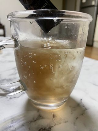프리마인 자체 기업부설 연구소에서 찾아낸 건강한 수면의 비밀.  슬립토 플러스 30포 — 5점을 준 리뷰어가 2021년 12월 올린 사용 사진