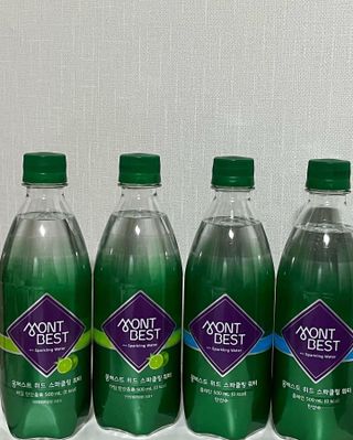 몽베스트 Montbest with Sparkling water Plain 20병 — 3.5점을 준 리뷰어가 2022년 6월 올린 사용 사진