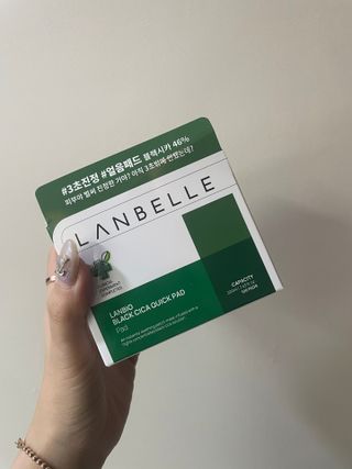 랑벨 랑바이오 블랙 시카 퀵 패드 100매 (3초 쿨링/3분 흡수, 블랙비 프로폴리스/시카 4종 함유, 대용량) — 5점을 준 리뷰어가 2022년 5월 올린 사용 사진