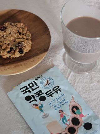 국민바이오 약콩두유 — 5점을 준 리뷰어가 2022년 5월 올린 사용 사진