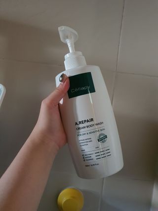 셀라피 에이리페어 크림 바디 워시 2세대 500ml — 4점을 준 리뷰어가 2021년 1월 올린 사용 사진