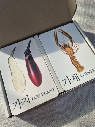 바바북스 바바 클래식 낱말카드 — 5점을 준 리뷰어가 2024년 1월 올린 사용 사진