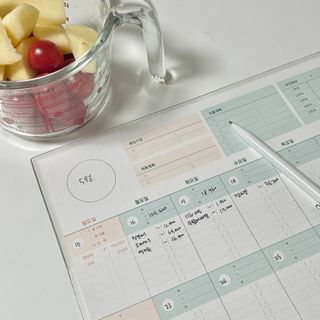 리훈 쉬운 오늘쓰임 먼슬리 가계부 + 다정한마테 칼라바코드 1개 — 5점을 준 리뷰어가 2022년 5월 올린 사용 사진