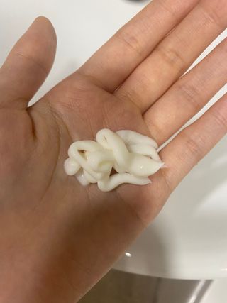멈칫(MUMCHIT) 멈칫 단백질 퀵트리트먼트 — 5점을 준 리뷰어가 2021년 12월 올린 사용 사진