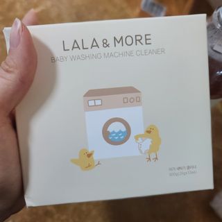 라라앤모어 유아 액체세제+세탁기클리너 — 5점을 준 리뷰어가 2022년 3월 올린 사용 사진