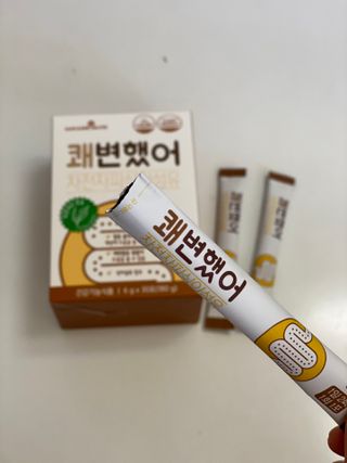메이준뉴트리 쾌변했어 차전자피 식이섬유[30포/1박스] — 5점을 준 리뷰어가 2021년 6월 올린 사용 사진