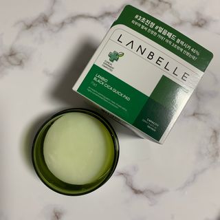 랑벨 랑바이오 블랙 시카 퀵 패드 100매 (3초 쿨링/3분 흡수, 블랙비 프로폴리스/시카 4종 함유, 대용량) — 5점을 준 리뷰어가 2022년 5월 올린 사용 사진