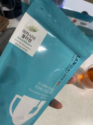 산그리메 아카시아+목련+매화+슬림 유자차 Set — 5점을 준 리뷰어가 2021년 10월 올린 사용 사진