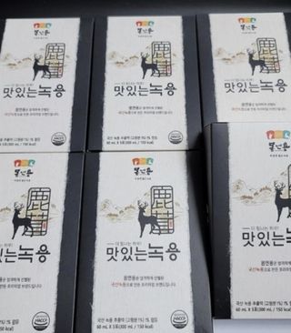 [몸엔용] 과일을 넣어 국산녹용을 맛있게 60ml x 30포 — 5점을 준 리뷰어가 2021년 6월 올린 사용 사진