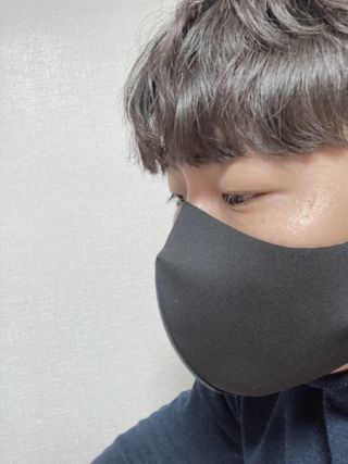 [에이블밤부] 리퓨어 쿠퍼 마스크 10color — 5점을 준 리뷰어가 2021년 2월 올린 사용 사진