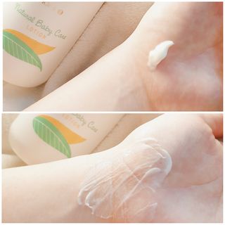 mom e 맘이 내추럴 베이비 케어 샴푸앤바스+로션 — 5점을 준 리뷰어가 2021년 1월 올린 사용 사진
