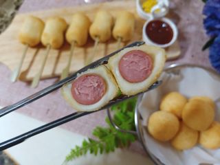 Dog&Ball 독앤볼 [Dog&Ball] 미니찹쌀볼도그 찹쌀치즈볼 — 5점을 준 리뷰어가 2021년 11월 올린 사용 사진