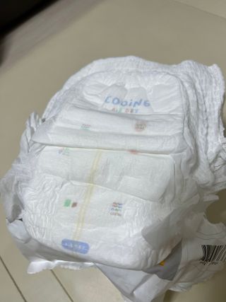 쿠잉 에어드라이  풀커버 팬티기저귀 (L/XL/XXL/XXXL) 1팩 — 5점을 준 리뷰어가 2023년 2월 올린 사용 사진