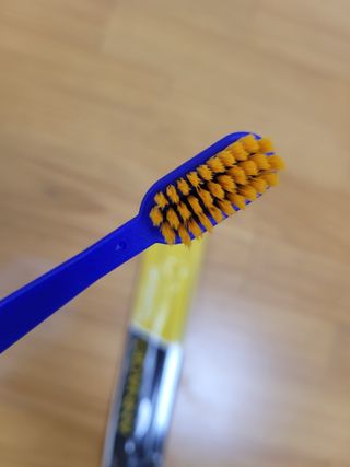 [지오클린] 안나지오 구취케어  기능성 치약 칫솔 세트 (칫솔 5 개+치약 100g 1 개 ) — 5점을 준 리뷰어가 2022년 8월 올린 사용 사진