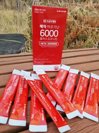 메타아르기닌 GC녹십자웰빙 메타 아르기닌 6000 플러스 오르니틴 — 5점을 준 리뷰어가 2022년 12월 올린 사용 사진