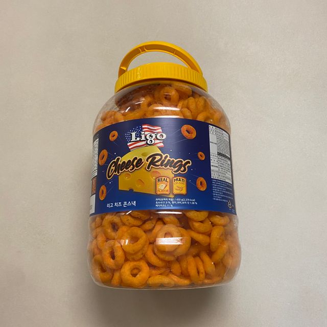 리고 치즈링 430g 리뷰 사진