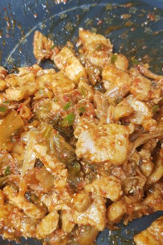 셰프애찬 수제 청양 맵짤이 400g — 4.5점을 준 리뷰어가 2022년 9월 올린 사용 사진