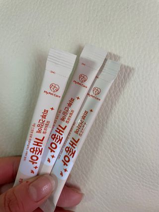 My Pet Care 모발과 모질 피부건강에 개좋아 — 5점을 준 리뷰어가 2021년 2월 올린 사용 사진