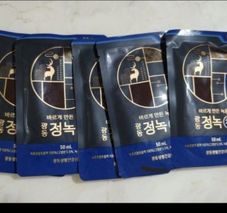 광동생활건강 [광동] 바르게 만든 녹용, 광동정녹청 30포. — 5점을 준 리뷰어가 2022년 7월 올린 사용 사진