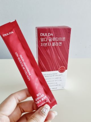 [덜다] 글루타치온 저분자 콜라겐 (20g x 15포) — 5점을 준 리뷰어가 2023년 7월 올린 사용 사진