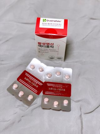 [리노브] 4세대 활성엽산 액티폴릭 270mg x 30정 — 5점을 준 리뷰어가 2022년 9월 올린 사용 사진