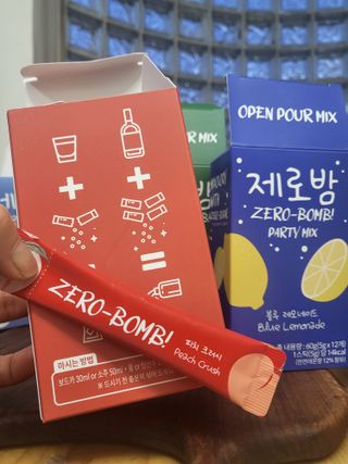 제로밤 피치 크러시 5g x 12개입 — 5점을 준 리뷰어가 2022년 12월 올린 사용 사진