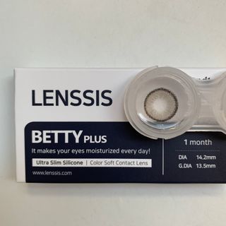 렌시스 LENSSIS [ 렌시스 ] 품절대란템 , 데일리로 쓰기 좋은 ＃베티 시리즈 1개월용 ｜ 5컬러 중 택1 ｜ — 3.5점을 준 리뷰어가 2021년 4월 올린 사용 사진