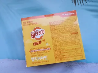 광동생활건강 프리 [광동] VB와 VC를 함유한 멀티 비타민 비타 500 데일리 스틱 180포 — 5점을 준 리뷰어가 2022년 9월 올린 사용 사진
