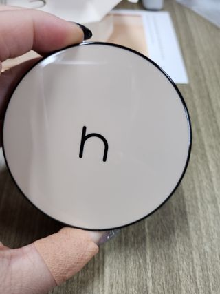 하멜 비건 아쿠아 글로우 제로핏 쿠션 — 5점을 준 리뷰어가 2022년 9월 올린 사용 사진