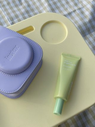 아이레시피 마일드시카 브라이트닝 업 선스크린 SPF50+ PA++++ — 5점을 준 리뷰어가 2023년 6월 올린 사용 사진