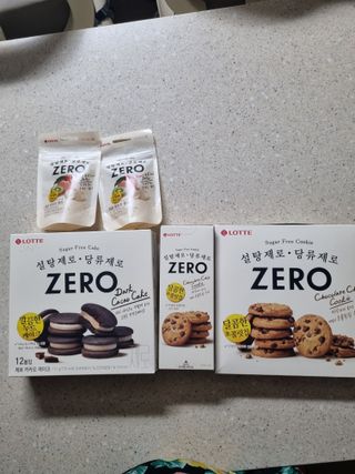 ZERO (초콜릿 칩 쿠키, 카카오 케이크, 후르츠 젤리, 아이스 콜라, 아이스 초코바) — 5점을 준 리뷰어가 2022년 6월 올린 사용 사진