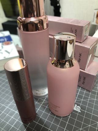 리엔케이 핑크 볼륨 래디언스 컬러크림 스페셜 에디션 3종 — 5점을 준 리뷰어가 2022년 10월 올린 사용 사진