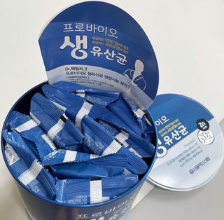 서울약사신협_프로바이오생유산균_2.5G x 100포 — 5점을 준 리뷰어가 2021년 5월 올린 사용 사진