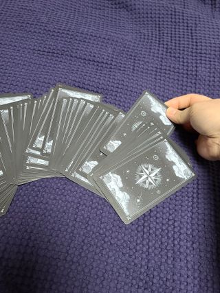 워터멜론컴퍼니 배우지 않고서도 할 수 있는 세상에 없던 셀프 타로카드 / 타로메이트 — 5점을 준 리뷰어가 2022년 12월 올린 사용 사진