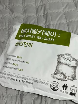 클린24시간  클린한끼 쉐이크 1세트 (5개) — 5점을 준 리뷰어가 2022년 12월 올린 사용 사진