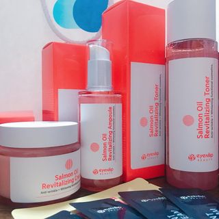 아이앤립 / EYENLIP 아이앤립 연어오일 리바이탈라이징 토너+앰플+크림 3종 세트 — 5점을 준 리뷰어가 2021년 8월 올린 사용 사진