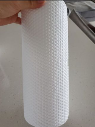 부직포나라 중금속유해물질ZERO 뜯어쓰는 주방 일회용수세미 60매 2매 — 4점을 준 리뷰어가 2022년 9월 올린 사용 사진