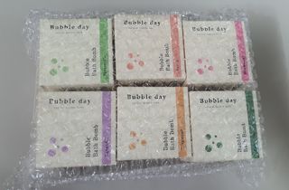 버블데이 배쓰밤 거품입욕제 버블바 6종 — 5점을 준 리뷰어가 2021년 8월 올린 사용 사진
