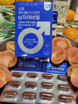 체인미 쏘팔. 옥타플러스아연 남자의비밀 1,000mg x 30캡슐 — 5점을 준 리뷰어가 2021년 12월 올린 사용 사진