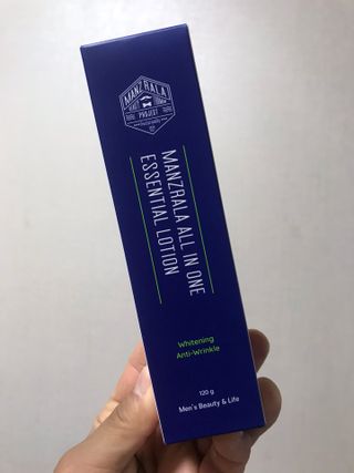 맨즈랄라 올인원 에센셜 로션 1개 — 5점을 준 리뷰어가 2021년 6월 올린 사용 사진