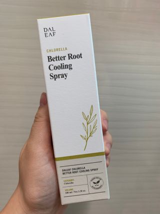 달리프 클로렐라 베러 루트 쿨링 스프레이 100ml — 5점을 준 리뷰어가 2021년 4월 올린 사용 사진
