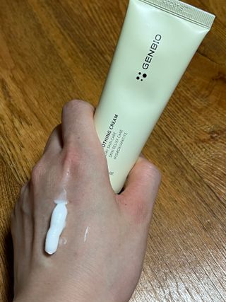 젠바이오 코스메틱스 젠바이오수딩크림]   가려운 피부 & 아토피 원픽 크림 — 5점을 준 리뷰어가 2022년 7월 올린 사용 사진