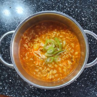 [풀무원] 자연은맛있다 정면, 백면, 홍면  세트 — 5점을 준 리뷰어가 2021년 4월 올린 사용 사진