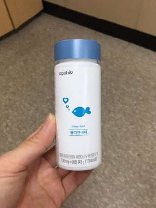 파파비오랩 승무원 콜라겐 콜라겐바다 — 5점을 준 리뷰어가 2020년 12월 올린 사용 사진