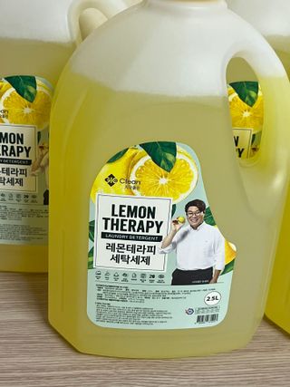지오클린 레몬테라피 액체세제 2.5L 4개 — 5점을 준 리뷰어가 2022년 8월 올린 사용 사진