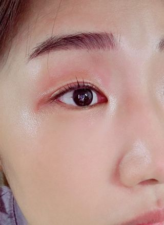 피비에스코리아 [오마이셀프] 셀프 속눈썹펌 키트 뷰러펌 파마 세트 — 3점을 준 리뷰어가 2021년 11월 올린 사용 사진